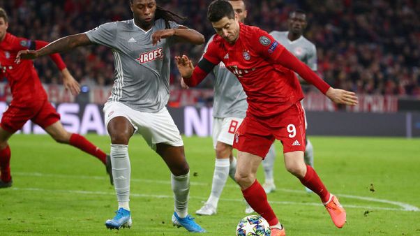 Bayern seal last-16 berth with win over Olympiakos Bayern seal last-16 berth with win over Olympiakos