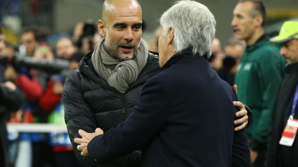 Guardiola, pari con Atalanta è successo Guardiola, pari con Atalanta è successo