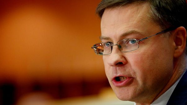 EU eyes financial stress tests over climate risks - Dombrovskis EU eyes financial stress tests over climate risks - Dombrovskis