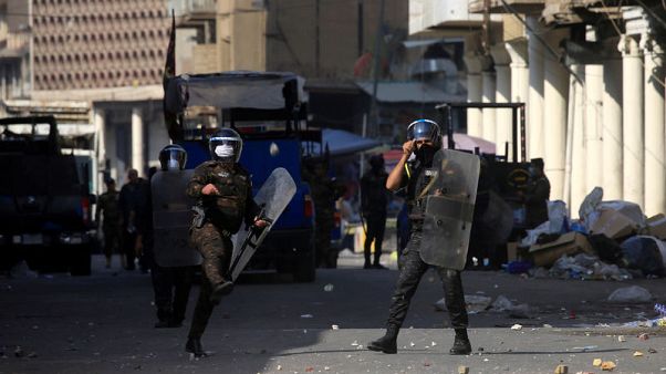 Iraqi forces shoot at protesters killing four in Baghdad Iraqi forces shoot at protesters killing four in Baghdad