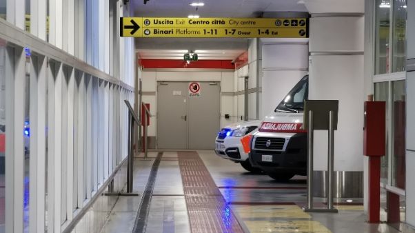 Donna accoltellata su Frecciarossa Donna accoltellata su Frecciarossa