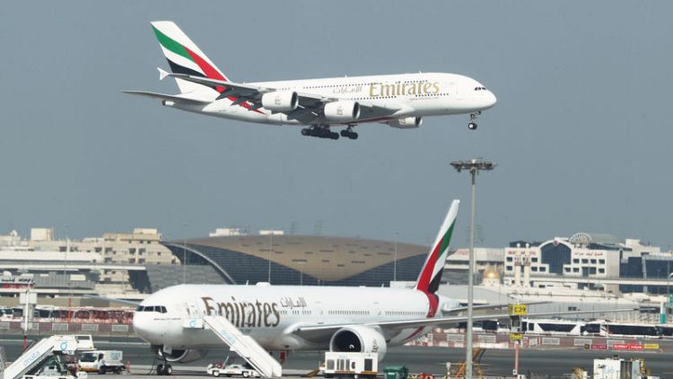 Emirates airlines first half profit surges on cheaper fuel, cost cuts