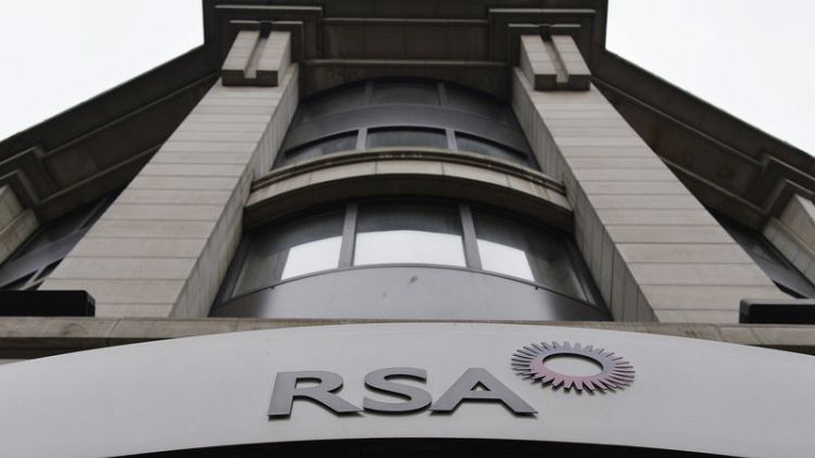 Britain's RSA underwriting profit rises, shares rally