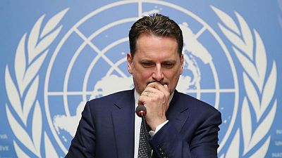 Ex-head of U.N. Palestinian refugee agency denies wrongdoing amid misconduct probe