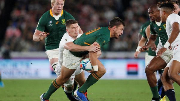 South Africans Pollard, De Jager sidelined by World Cup injuries South Africans Pollard, De Jager sidelined by World Cup injuries