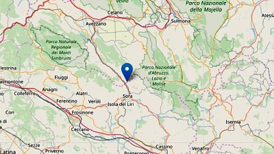 Scossa 4.4,epicentro tra Abruzzo e Lazio