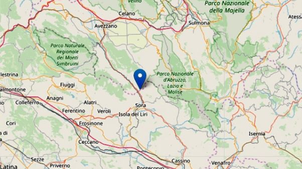 Scossa 4.4,epicentro tra Abruzzo e Lazio Scossa 4.4,epicentro tra Abruzzo e Lazio