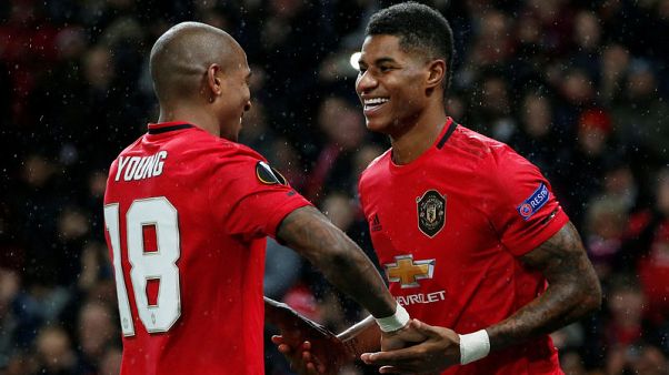 Man United progress with 3-0 win over Partizan Man United progress with 3-0 win over Partizan