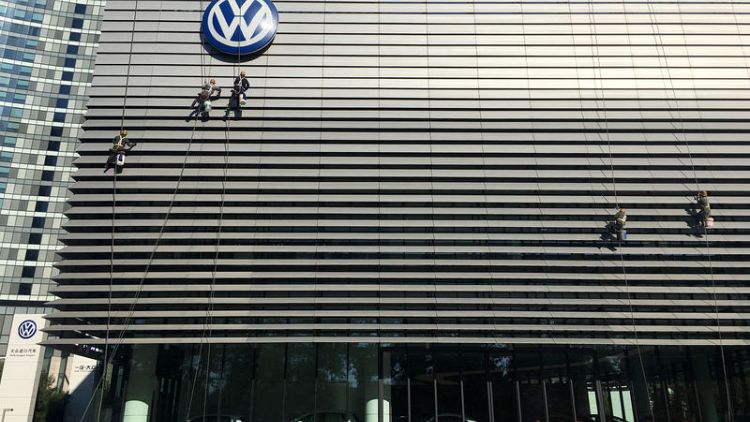 Volkswagen CEO says SAIC VW plant in Shanghai starts trial production