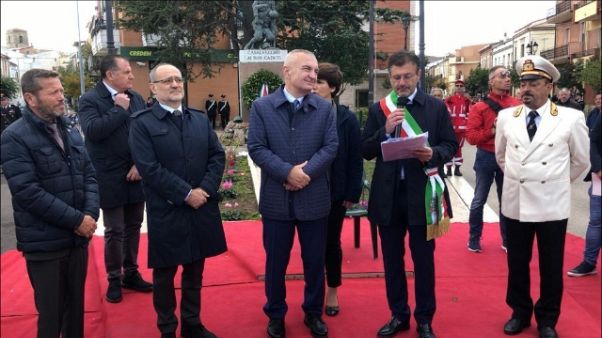 Presidente Albania nel Foggiano, intesa Presidente Albania nel Foggiano, intesa
