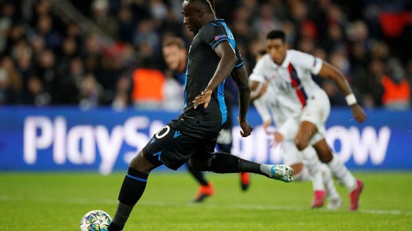 Brugge striker Diagne dropped and fined for missing penalty Brugge striker Diagne dropped and fined for missing penalty