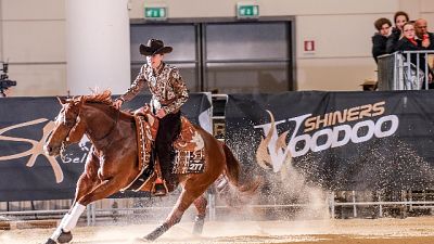 Equitazione: vittoria di Gina Schumacher Equitazione: vittoria di Gina Schumacher