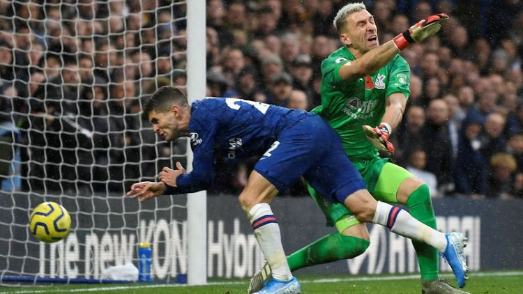 Chelsea go second with a 2-0 win over Crystal Palace