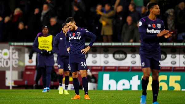 Hammers woes continue with 3-0 loss at Burnley Hammers woes continue with 3-0 loss at Burnley
