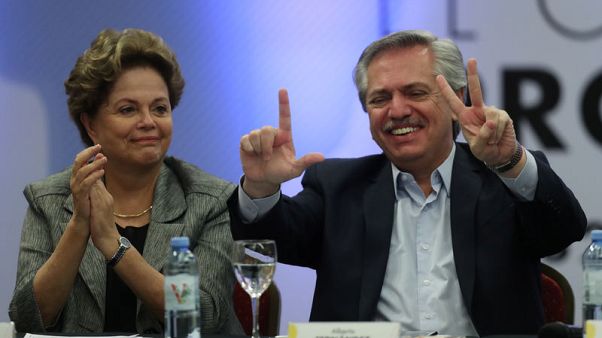 Argentina's Fernandez joins leftist leaders for 'Puebla Group' summit Argentina's Fernandez joins leftist leaders for 'Puebla Group' summit