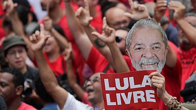 Brazil's Bolsonaro swipes at newly released Lula Brazil's Bolsonaro swipes at newly released Lula