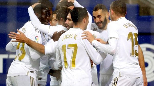 Liga: tutto facile per il Real a Eibar Liga: tutto facile per il Real a Eibar