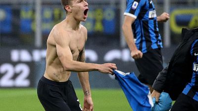 Inter: Barella,felice per gol e vittoria Inter: Barella,felice per gol e vittoria