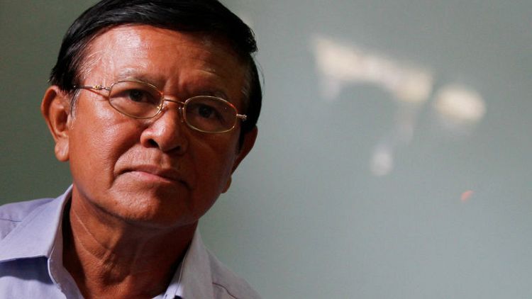 Cambodian opposition leader Kem Sokha calls for charges to be dropped