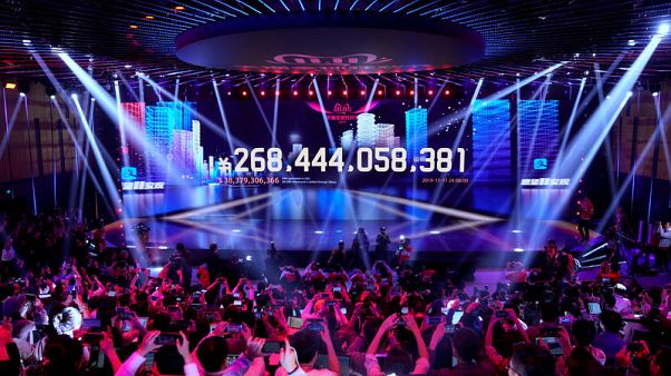 Alibaba's Singles' Day sales hit $30 billion, on track for record Alibaba's Singles' Day sales hit $30 billion, on track for record