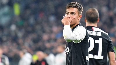 Dybala celebra gol a Milan:"Nato pronto" Dybala celebra gol a Milan:"Nato pronto"