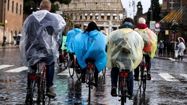 Maltempo: piogge e venti sull'Italia Maltempo: piogge e venti sull'Italia