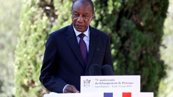 Guinea president replaces security minister following deadly protests Guinea president replaces security minister following deadly protests