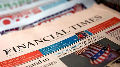 Financial Times picks first female editor Khalaf as Barber signs off