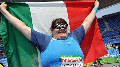 Mondiali paralimpici:Legnante oro disco Mondiali paralimpici:Legnante oro disco