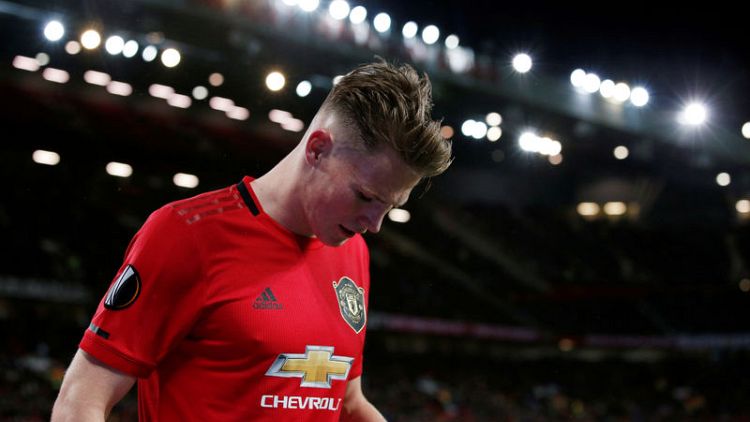 Man United's McTominay out of Scotland squad for Euro qualifiers