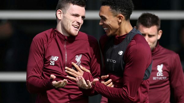 High standards helping Liverpool's full backs fire - Robertson High standards helping Liverpool's full backs fire - Robertson