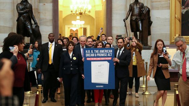 'Dreamers,' Democrats rally behind DACA as U.S. top court mulls programme's fate 'Dreamers,' Democrats rally behind DACA as U.S. top court mulls programme's fate