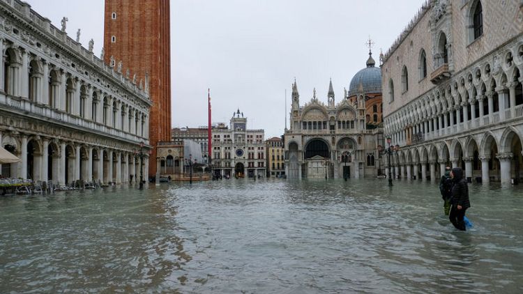Venice devastated by second highest tide in history