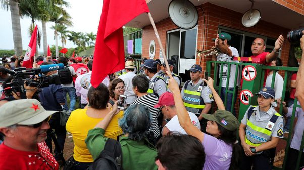 Backers of Venezuelan opposition leader occupy embassy in Brazil Backers of Venezuelan opposition leader occupy embassy in Brazil