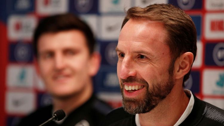 Southgate promises youthful England line-up against Montenegro