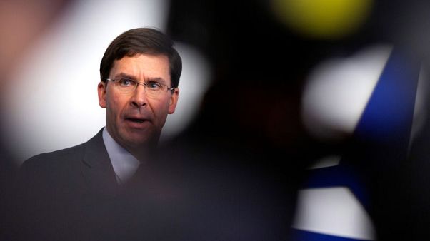 Pentagon's Esper sees Syria pullback taking another "week or so" Pentagon's Esper sees Syria pullback taking another "week or so"