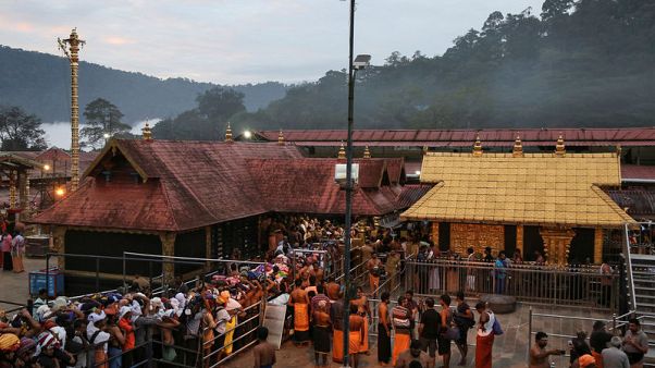 India's top court delays ruling on ban on women entering Hindu temple India's top court delays ruling on ban on women entering Hindu temple