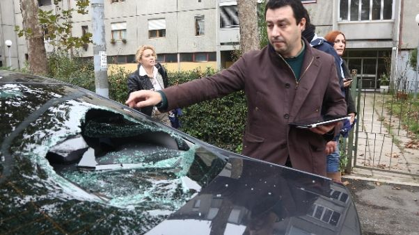 Assalto ad auto Salvini, 20 a processo Assalto ad auto Salvini, 20 a processo