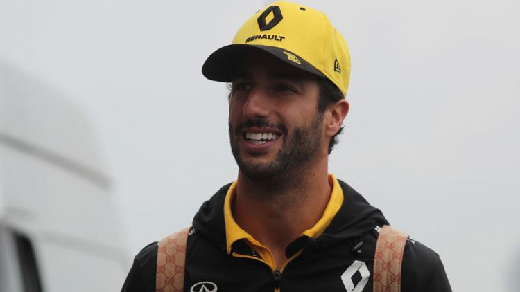 Champagne is Ricciardo's main aim for 2020