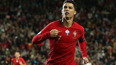 Ronaldo scores three, closes in on 100 goals as Portugal hit six