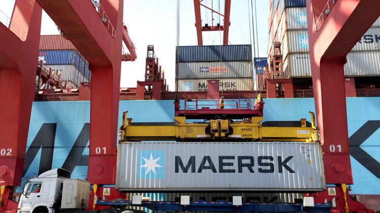 Maersk sees slight pick up in container traffic next year