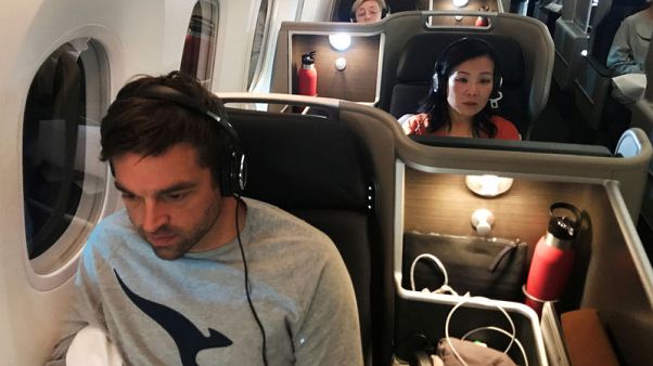 On board Qantas' ultra-long haul test flight On board Qantas' ultra-long haul test flight