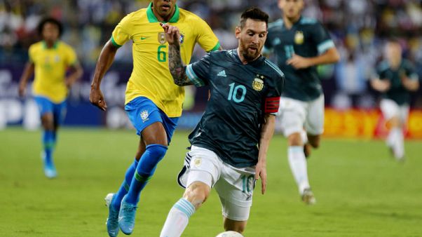 Messi goal gives Argentina 1-0 win over Brazil Messi goal gives Argentina 1-0 win over Brazil