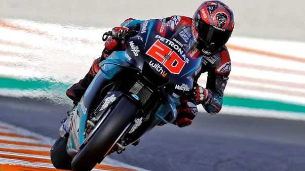 Moto Gp: Valencia, pole di Quartararo Moto Gp: Valencia, pole di Quartararo