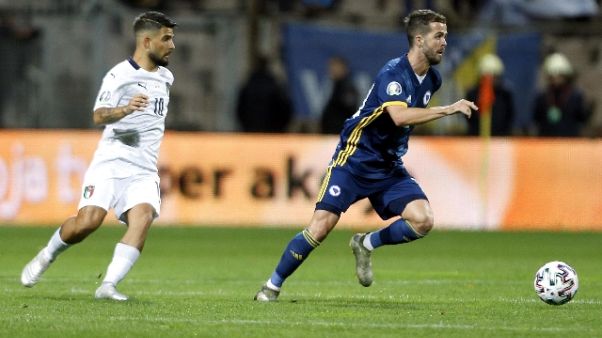 Juve: Pjanic ha problema all'adduttore Juve: Pjanic ha problema all'adduttore