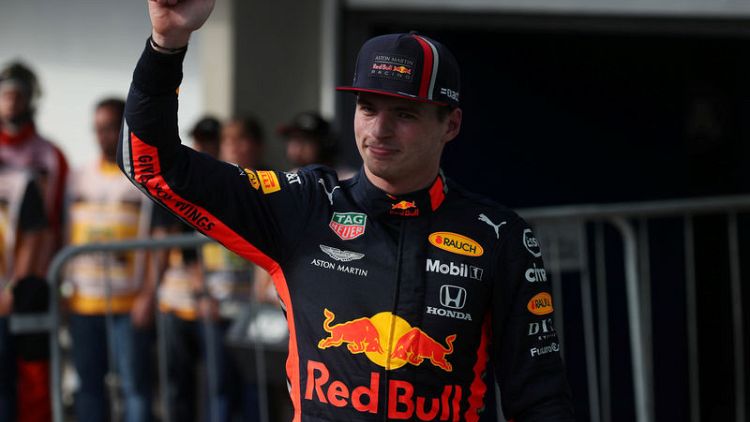 Verstappen on pole for Brazilian Grand Prix