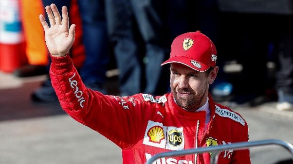 F1:Brasile, Vettel 'ottimista per gara' F1:Brasile, Vettel 'ottimista per gara'