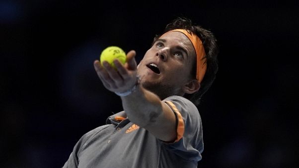 Tennis: Atp Finals, Thiem batte Zverev Tennis: Atp Finals, Thiem batte Zverev