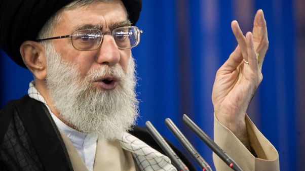 Iran's Khamenei blames enemies for 'sabotage' in gasoline price protests Iran's Khamenei blames enemies for 'sabotage' in gasoline price protests