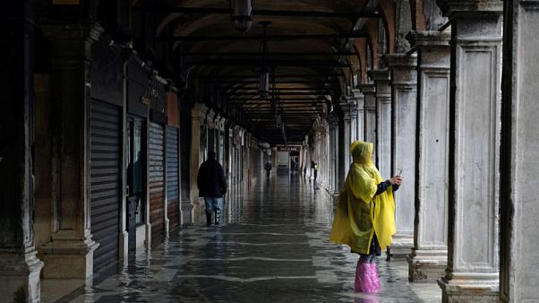 Venice braces for 'tough day' as another very high tide looms Venice braces for 'tough day' as another very high tide looms